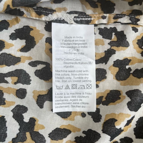 J. Crew Leopard Tassel Dress NWT (S) - Picture 4 of 4